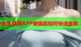 暗区禁网APP被骗后如何快速自救