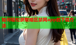 如何轻松获取暗区禁网app的下载方法