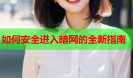 如何安全进入暗网的全新指南