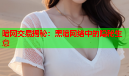 暗网交易揭秘：黑暗网络中的隐秘生意