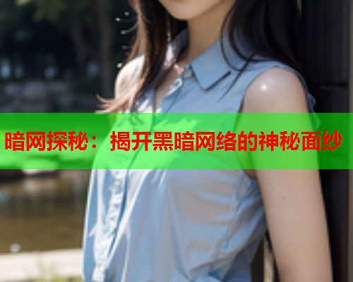 暗网探秘：揭开黑暗网络的神秘面纱