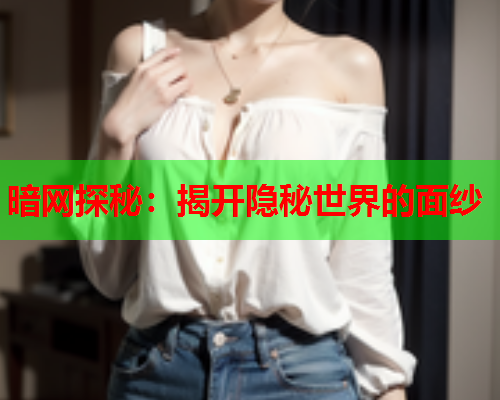 暗网探秘：揭开隐秘世界的面纱