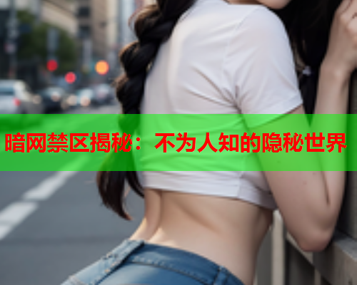 暗网禁区揭秘：不为人知的隐秘世界