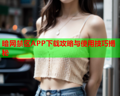 暗网禁区APP下载攻略与使用技巧揭秘