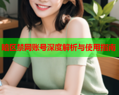 暗区禁网账号深度解析与使用指南