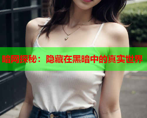 暗网探秘：隐藏在黑暗中的真实世界