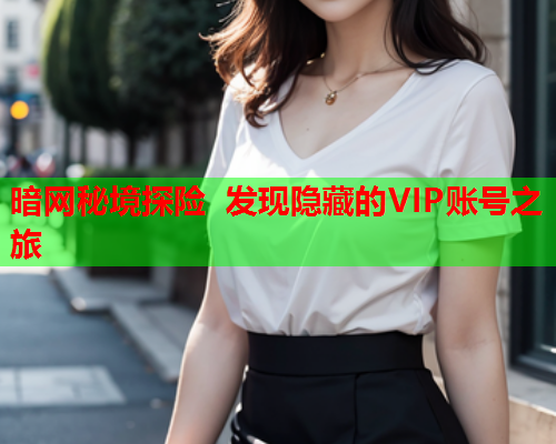 暗网秘境探险 发现隐藏的VIP账号之旅