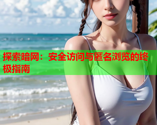 探索暗网：安全访问与匿名浏览的终极指南