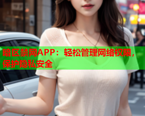 暗区禁网APP：轻松管理网络权限，保护隐私安全